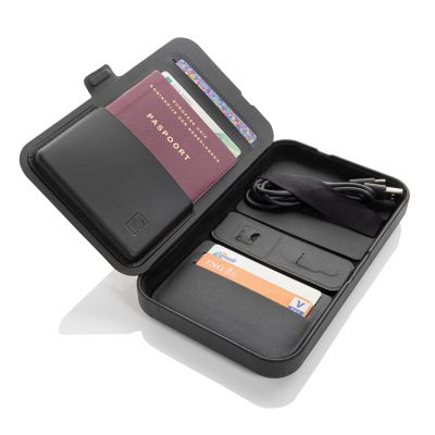 Eco-Friendly Branded Travel Case with 3-in-1 Charger