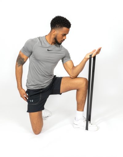 Branded Elastic Fitness Bands in Pouch for Promotions