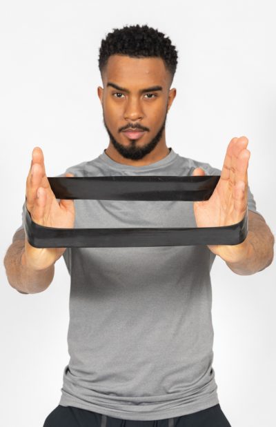 Branded Elastic Fitness Bands in Pouch for Promotions