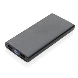 Branded Aluminium 18W 10,000 mAh PD Powerbank for Events