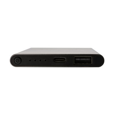 Eco-Friendly 4000mAh Branded Powerbank with Type C Charging