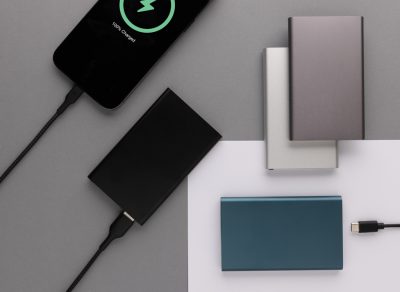 Eco-Friendly 4000mAh Branded Powerbank with Type C Charging