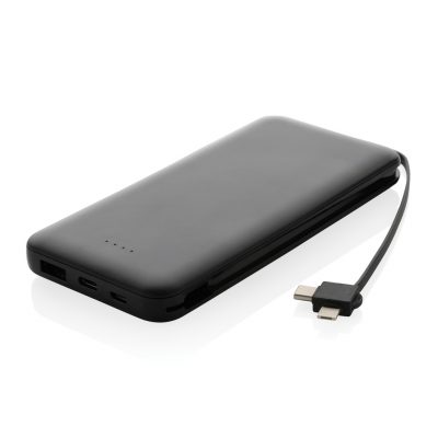 Eco-Friendly Branded 10,000 mAh Powerbank for Businesses