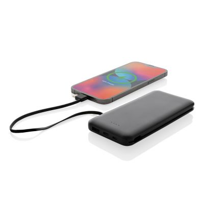 Eco-Friendly Branded 10,000 mAh Powerbank for Businesses