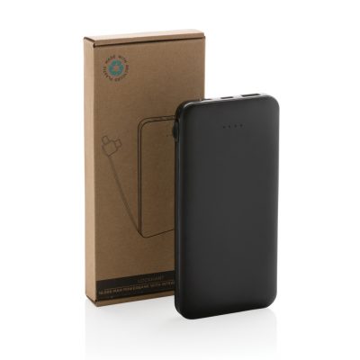 Eco-Friendly Branded 10,000 mAh Powerbank for Businesses