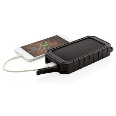Branded RCS Solar Powerbank – 10W Wireless for Events