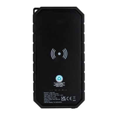 Branded RCS Solar Powerbank – 10W Wireless for Events