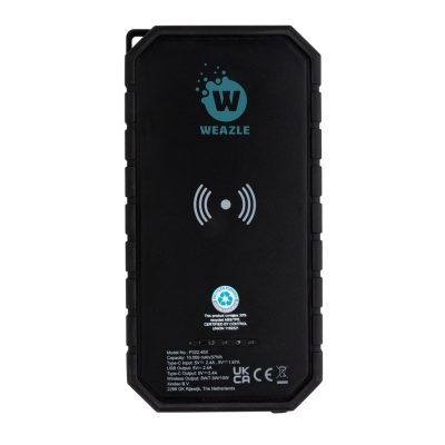 Branded RCS Solar Powerbank – 10W Wireless for Events