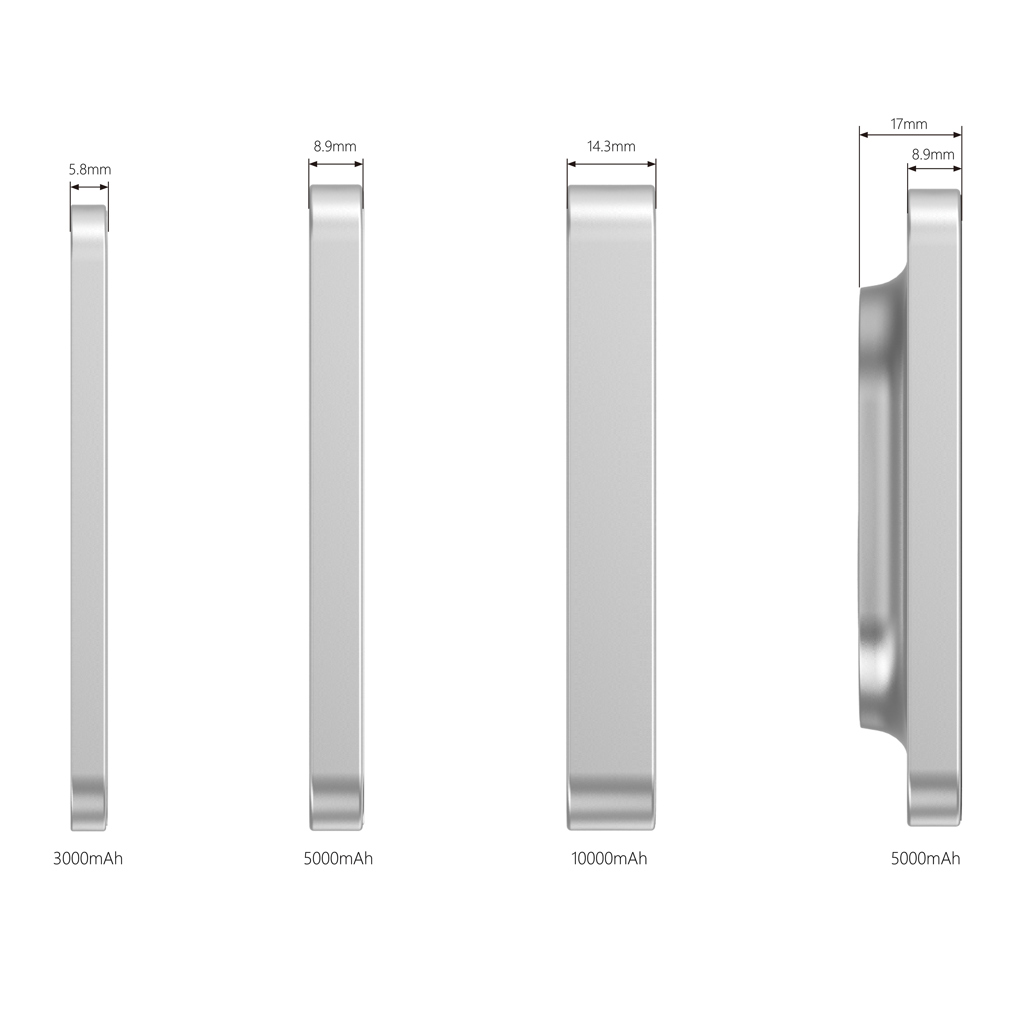 Urban Vitamin Malibu RCS plastic/alu 5000 mah powerbank Urban Vitamin Malibu RCS plastic/alu 5000 mah powerbank