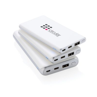 Branded Ultra Fast 10,000 mAh Powerbank for Trade Shows