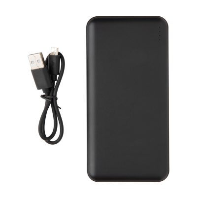 Branded 10,000mAh Pocket Powerbank – Slim & Portable Power