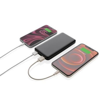Branded 10,000mAh Pocket Powerbank – Slim & Portable Power