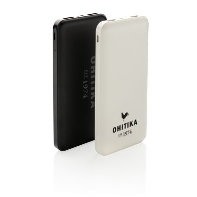 Branded 10,000mAh Pocket Powerbank – Slim & Portable Power