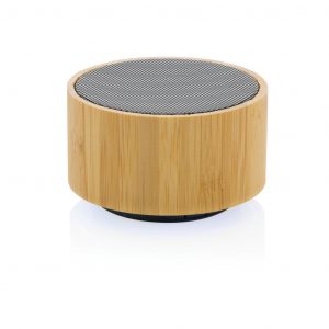 RCS recycled plastic and bamboo 3W wireless speaker