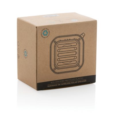 Branded 3W RCS Solar Speaker – Eco-Friendly & Waterproof