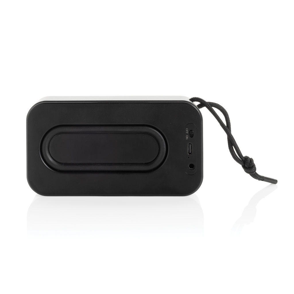 Swiss Peak RCS recycled aluminium 10W bass speaker Swiss Peak RCS recycled aluminium 10W bass speaker