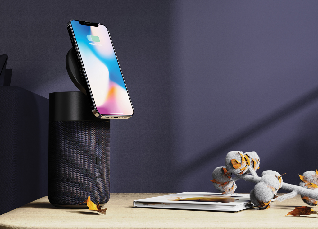 Urban Vitamin Anaheim RCS recycled 10W speaker 15W charger Urban Vitamin Anaheim RCS recycled 10W speaker 15W charger