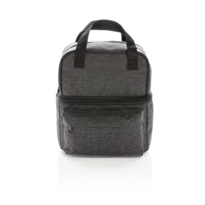 Branded Cooler Bag with 2 Insulated Compartments for Promotions