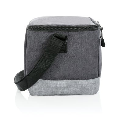Branded Duo Colour RPET Cooler Bag with Front Pocket