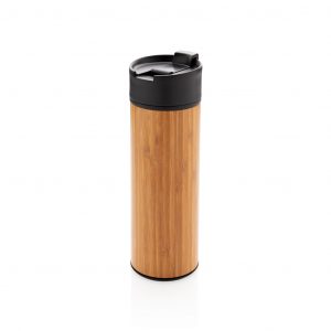 Branded Bogota Vacuum Bamboo Mug – Eco-Friendly & Stylish