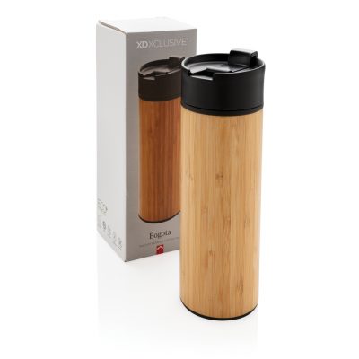 Branded Bogota Vacuum Bamboo Mug – Eco-Friendly & Stylish