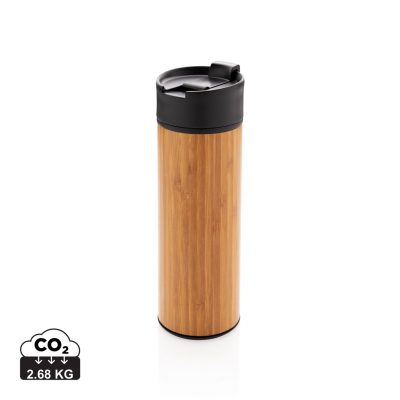 Branded Bogota Vacuum Bamboo Mug – Eco-Friendly & Stylish