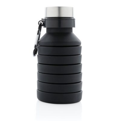 Custom Leakproof Collapsible Silicone Bottle for Adventures