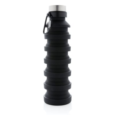 Custom Leakproof Collapsible Silicone Bottle for Adventures