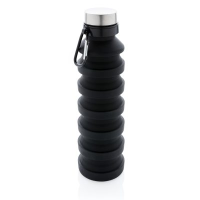 Custom Leakproof Collapsible Silicone Bottle for Adventures