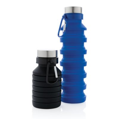 Custom Leakproof Collapsible Silicone Bottle for Adventures