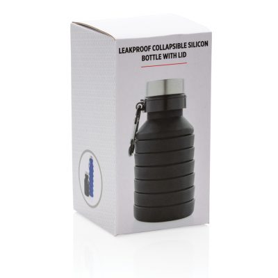 Custom Leakproof Collapsible Silicone Bottle for Adventures