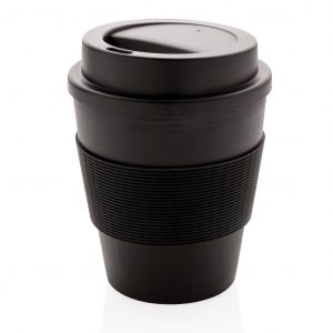 Branded Eco-Friendly 350ml Screw Lid Coffee Cup for Promotions