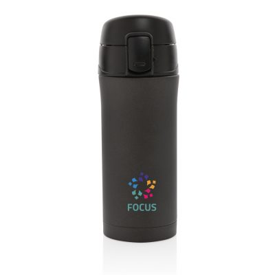 Personalised Metallic Vacuum Mug – Keeps Drinks Hot & Cool