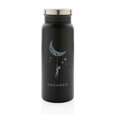 Branded 600ML Recycled Stainless Steel Bottle for Promotions