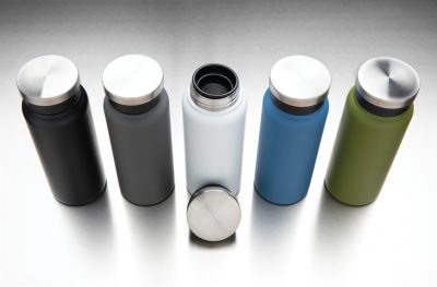 Branded 600ML Recycled Stainless Steel Bottle for Promotions