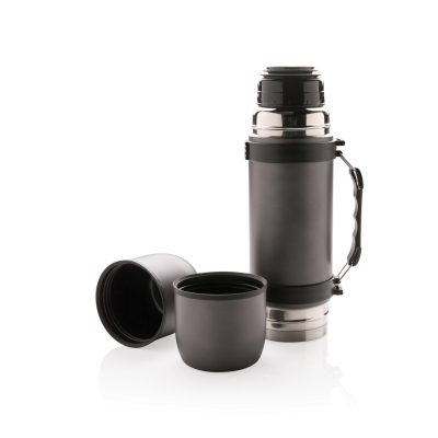 Branded Vacuum Flask with 2 Cups – Perfect for Outdoor Gifts