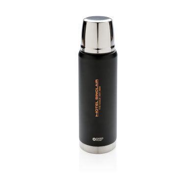Branded Swiss Peak Elite Copper Flask – Hot & Cold Retention