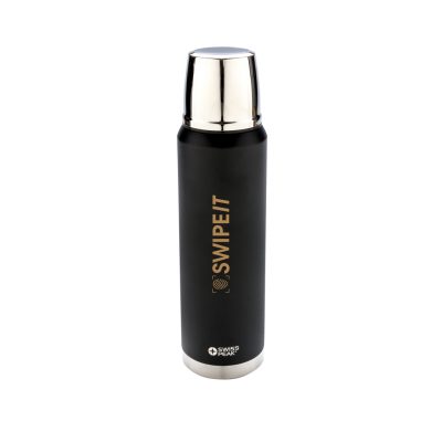 Branded Swiss Peak Leakproof Flask for Hot & Cold Drinks