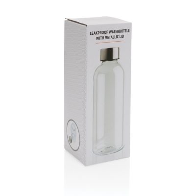 Personalised Leakproof Water Bottle with Metallic Lid 620ML