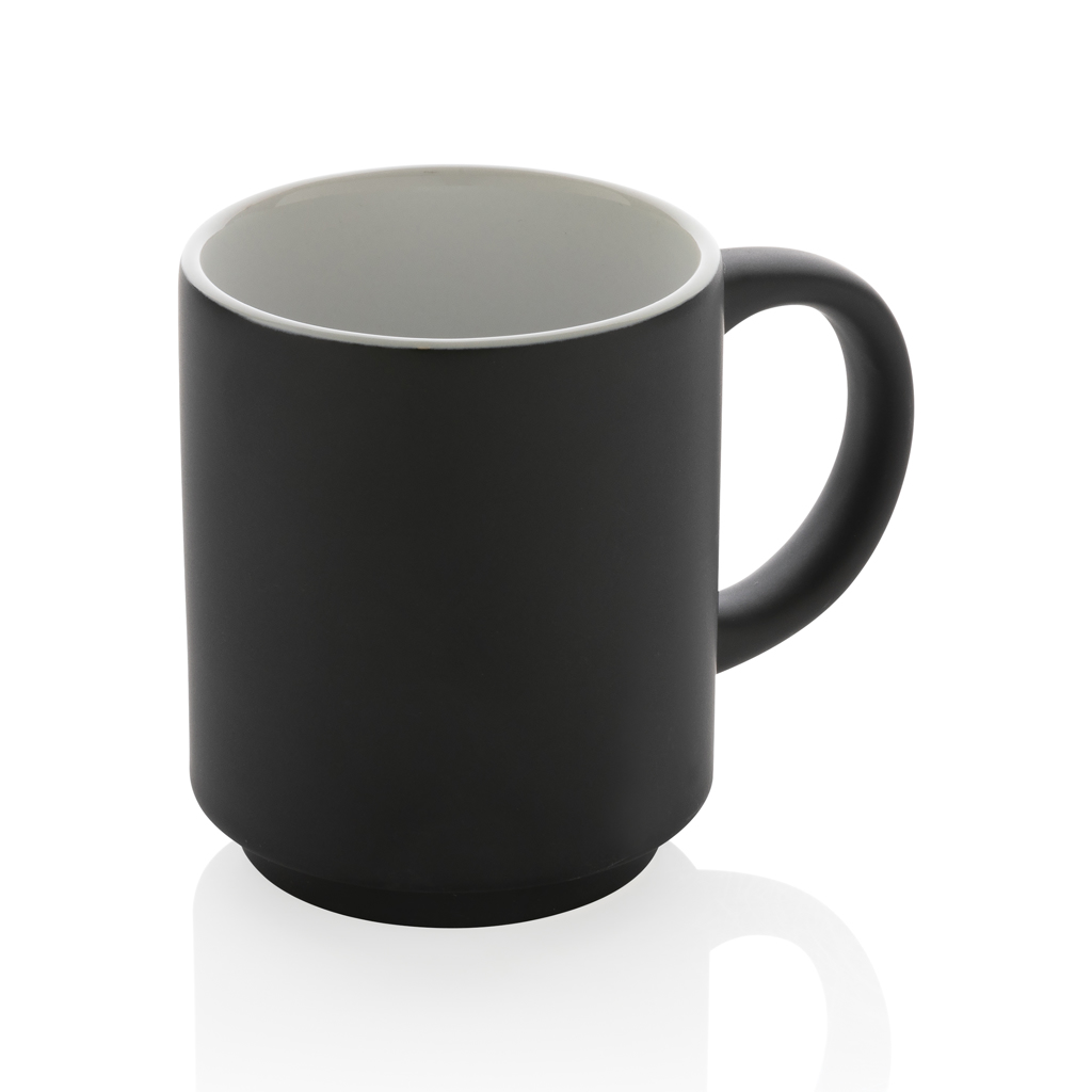 Ceramic stackable mug 180ml Ceramic stackable mug 180ml