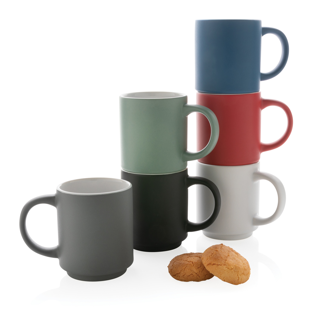 Ceramic stackable mug 180ml Ceramic stackable mug 180ml