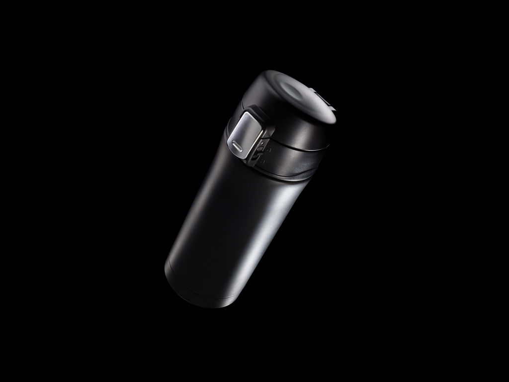 RCS Recycled stainless steel easy lock vacuum mug RCS Recycled stainless steel easy lock vacuum mug