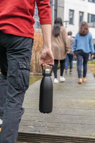 Branded RCS Recycled Stainless Steel Bottle for Promotions