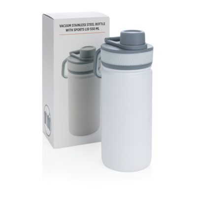 Branded 550ml Sports Vacuum Stainless Steel Bottle