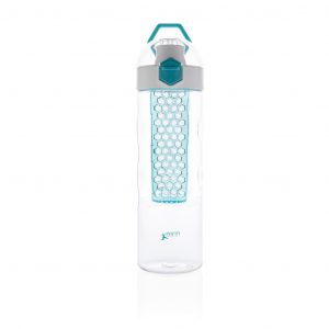 Honeycomb lockable leak proof infuser bottle