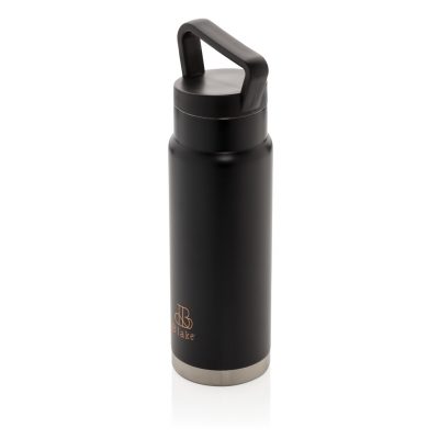 Custom Leakproof Vacuum Bottle with Handle – 15 Hours Cold