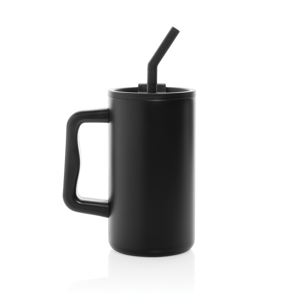 Cube RCS certified recycled steel mug 800ml Cube RCS certified recycled steel mug 800ml