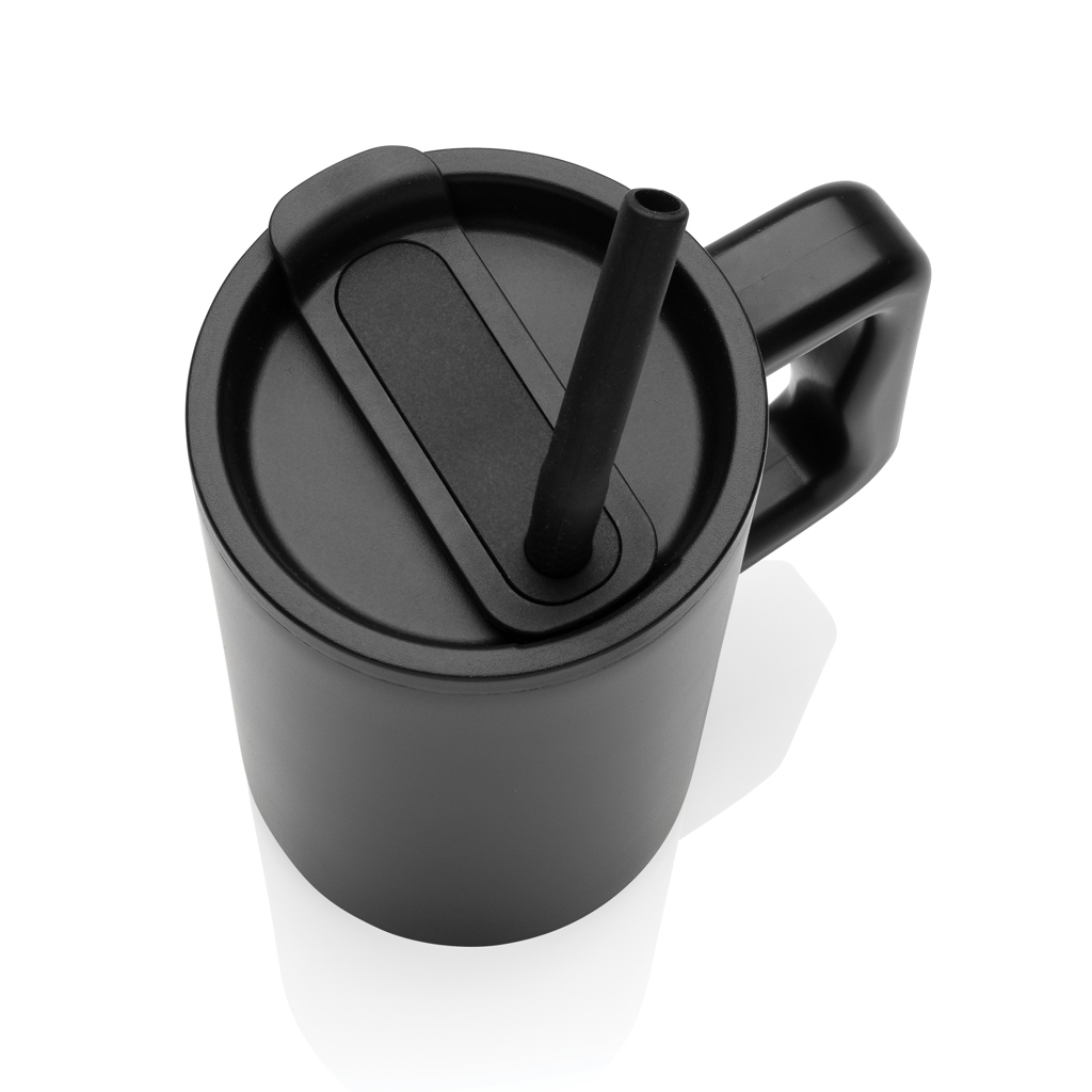 Cube RCS certified recycled steel mug 800ml Cube RCS certified recycled steel mug 800ml
