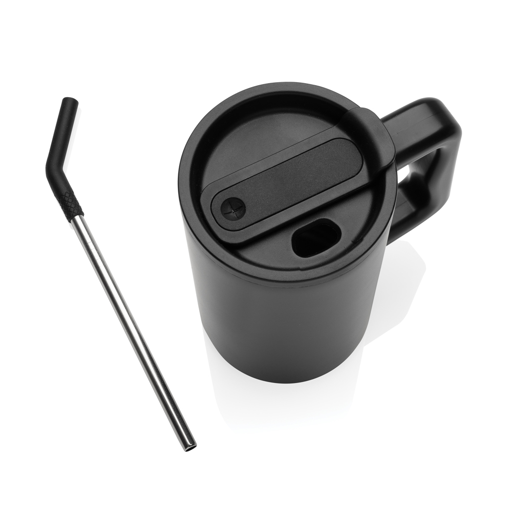 Cube RCS certified recycled steel mug 800ml Cube RCS certified recycled steel mug 800ml