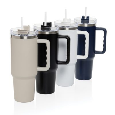 Custom Recycled Steel Tumbler 1200ML for Eco-Friendly Events
